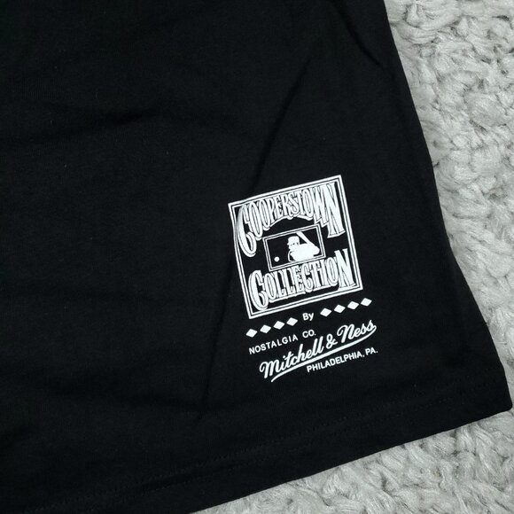 Baltimore Orioles Mitchell & Ness Cooperstown Collection Black Logo T-Shirt 2XL - Picture 4 of 8